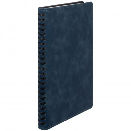 Ежедневник Spring Urban на заказ, недатированный, синий