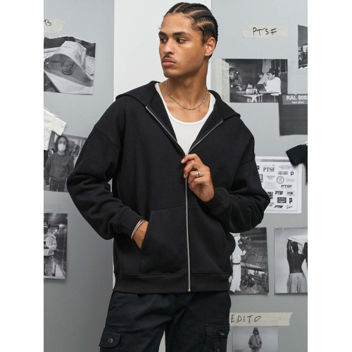 Толстовка унисекс на молнии Jelo, черная