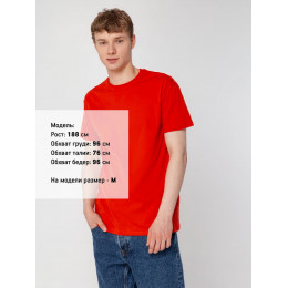 Футболка унисекс T-Bolka 160, красная