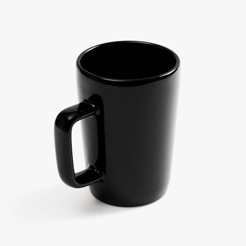 Кружка Vierra с крышкой-костером, черная