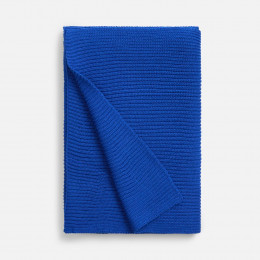 Шарф Nobilis Mono, ярко-синий