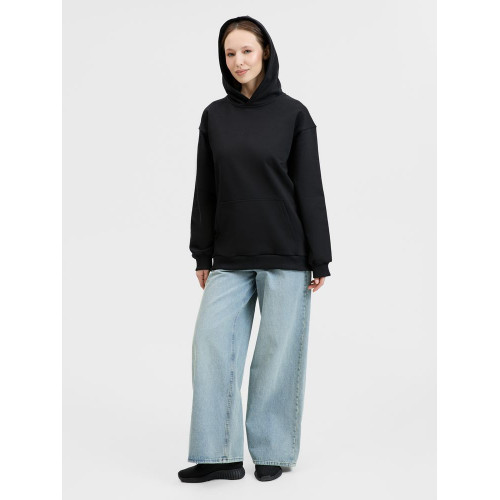 Худи унисекс оверсайз Songo, черное