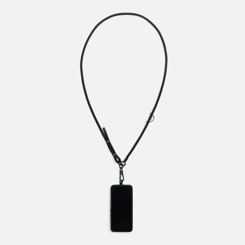 Шнурок для телефона OmniHold, черный