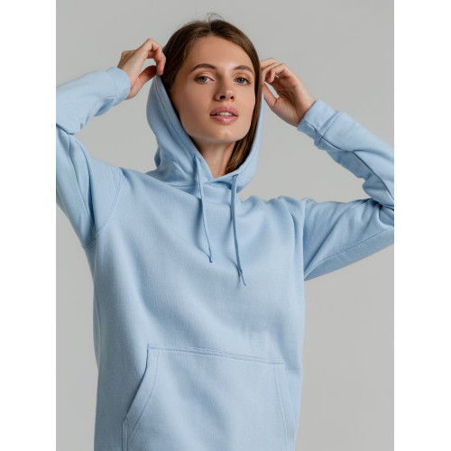 Толстовка с капюшоном Snake II голубая