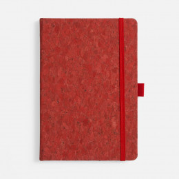 Блокнот Cork County, красный