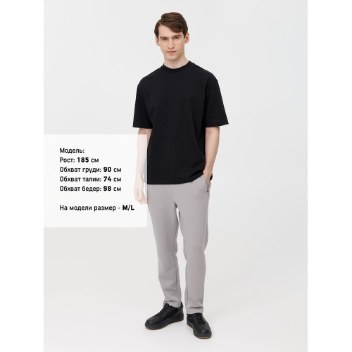 Футболка оверсайз унисекс Sideline, черная