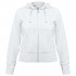 Толстовка женская Hooded Full Zip белая