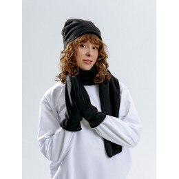 Варежки Fleecy, черные