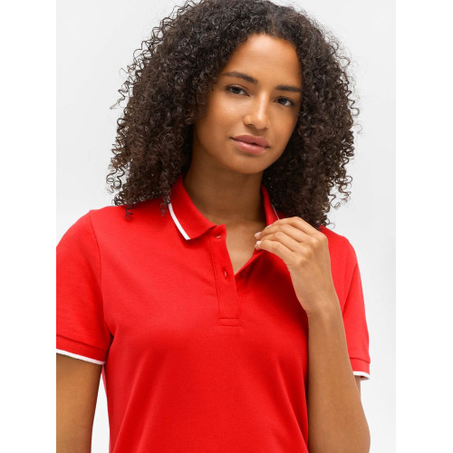 Рубашка поло унисекс Palermo, черная с белым