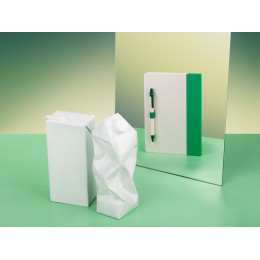 Ручка шариковая MilkMake, зеленая