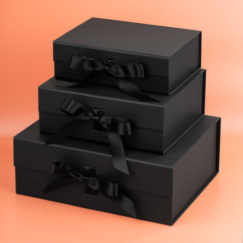 Коробка складная Rusetti, M, черная