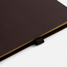 Блокнот на спирали Coffeist, коричневый