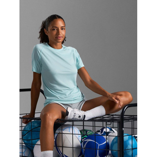 Футболка спортивная женская Vortex Women, ярко-бирюзовая