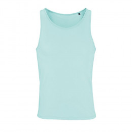 Майка унисекс Crusader TT, зелено-голубая