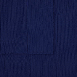 Плед Rombus, темно-синий (сапфир)