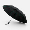 Зонт складной с УФ-защитой Ribstar, черный