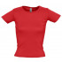 Футболка женская с круглым вырезом Lady 220 красная Футболка женская с круглым вырезом Lady 220 красная