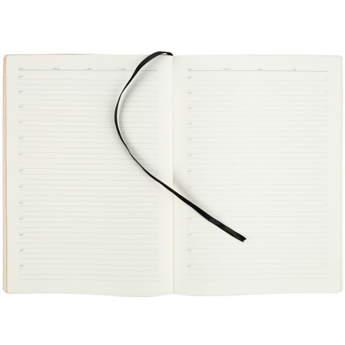 Ежедневник Grand Nebraska на заказ, недатированный, черный