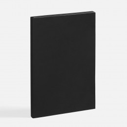 Ежедневник Flat, недатированный, черный
