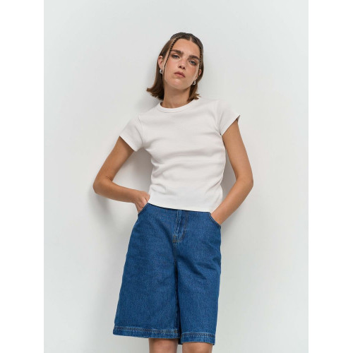 Футболка женская Sara, серый меланж