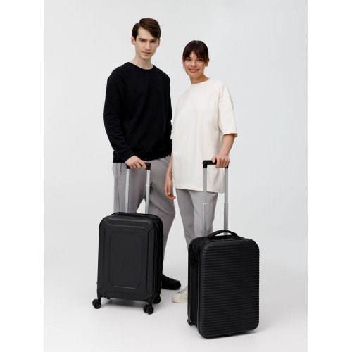 Чемодан Platta, черный