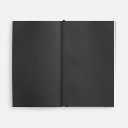 Ежедневник Flat Mini, недатированный, черный