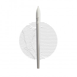 Шариковая ручка Sostanza, серебристая