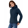 Куртка женская Hooded Softshell темно-синяя
