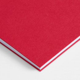 Блокнот Dali в клетку, красный