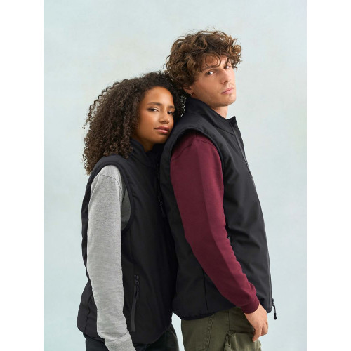 Жилет софтшелл унисекс Falcon BW, синий