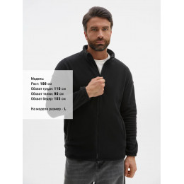 Куртка флисовая унисекс Nebo, черная