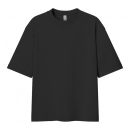 Футболка мужская оверсайз LIBRA, чёрный, XL/2XL, 100% хлопок, 220 г/м2