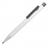 Ручка шариковая SCALEN, белый/темно-серый, металл, пластик Ручка шариковая SCALEN, белый/темно-серый, металл, пластик