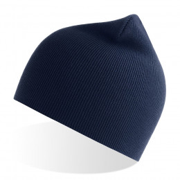 Шапка YALA, вязаная, 100%  органический хлопок, темно-синий