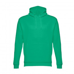 Толстовка мужская с капюшоном PHOENIX, зелёный, S, 50% хлопок, 50% полиэстер, плотность 320 г/м2