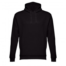 Толстовка мужская с капюшоном PHOENIX, черный, XS, 50% хлопок, 50 полиэстер, плотность 320 г/м2