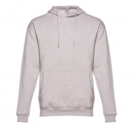 Толстовка мужская с капюшоном PHOENIX, серый меланж, XS, 50% хлопок, 50 полиэстер, 320 г/м2