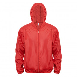 Ветровка мужская COLIN, красный, S, 100% полиэстер, плотность 280Т.