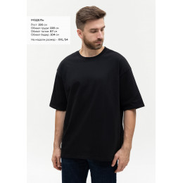 Футболка унисекс оверсайз STAN хлопок 240, 56