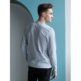 Футболка унисекс с длинным рукавом STAN хлопок/эластан 180, 35