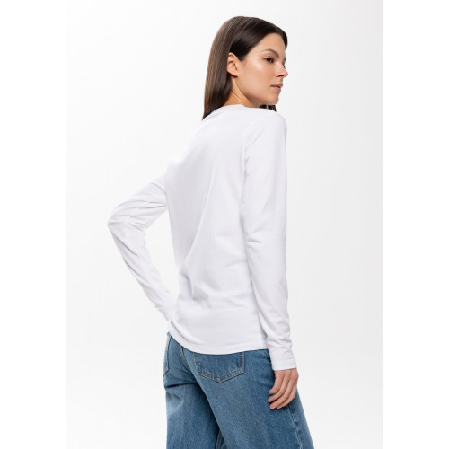 Футболка унисекс с длинным рукавом STAN хлопок/эластан 180, 35