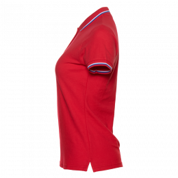 Рубашка поло женская STAN триколор хлопок/полиэстер 185, 04WRUS