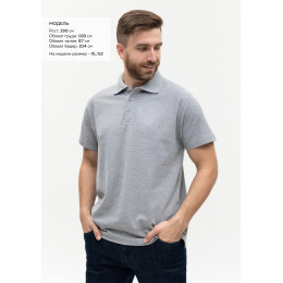 Рубашка поло мужская STAN хлопок/полиэстер 185, 04