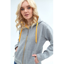 Толстовка женская STAN с капюшоном на молнии сэндвич 320, 19