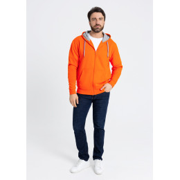 Толстовка мужская STAN с капюшоном на молнии футер с начёсом 280, 17