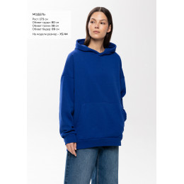 Худи унисекс STAN оверсайз футер без начёса 350, 66