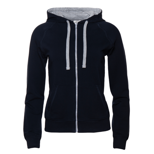 Толстовка женская STAN с капюшоном на молнии футер без начёса, 260, 61W