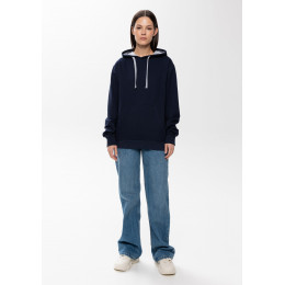 Худи унисекс STAN футер без начёса с контрастным капюшоном 260, 23