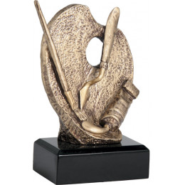 Фигурка литая Живопись RTYR3778/BR 16.5см