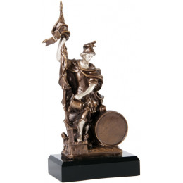 Фигурка литая Пожарный RFST2021-47/BR